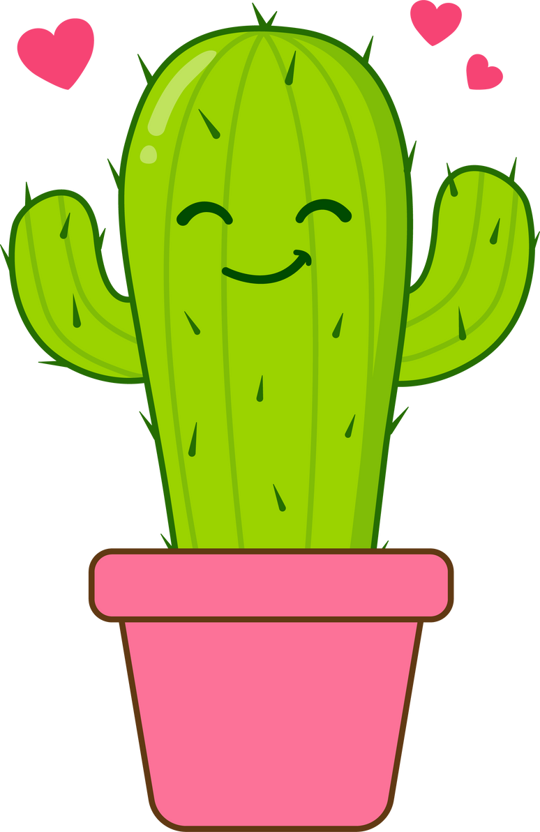 Cute Kawaii Cactus